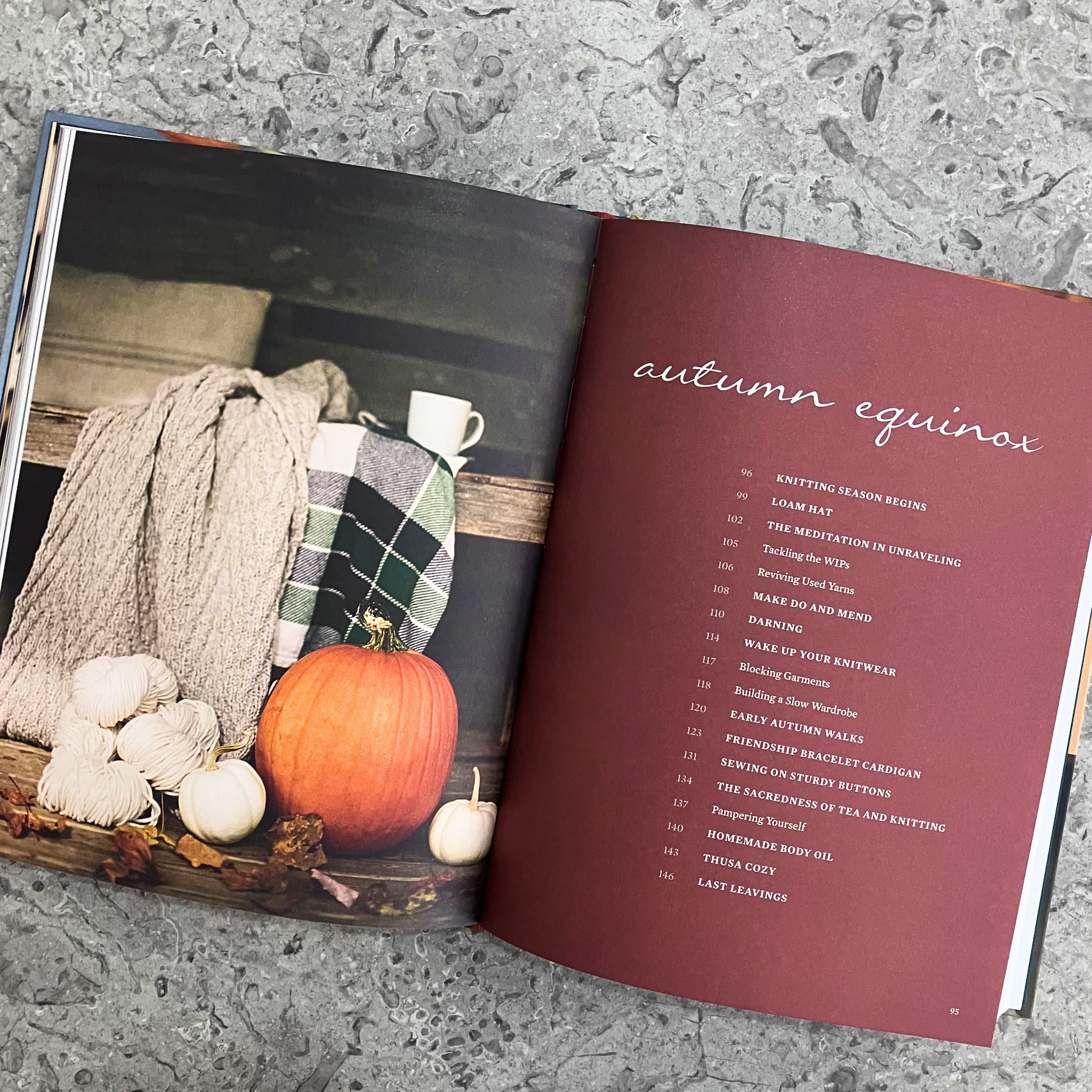 Seasonal Slow Knitting