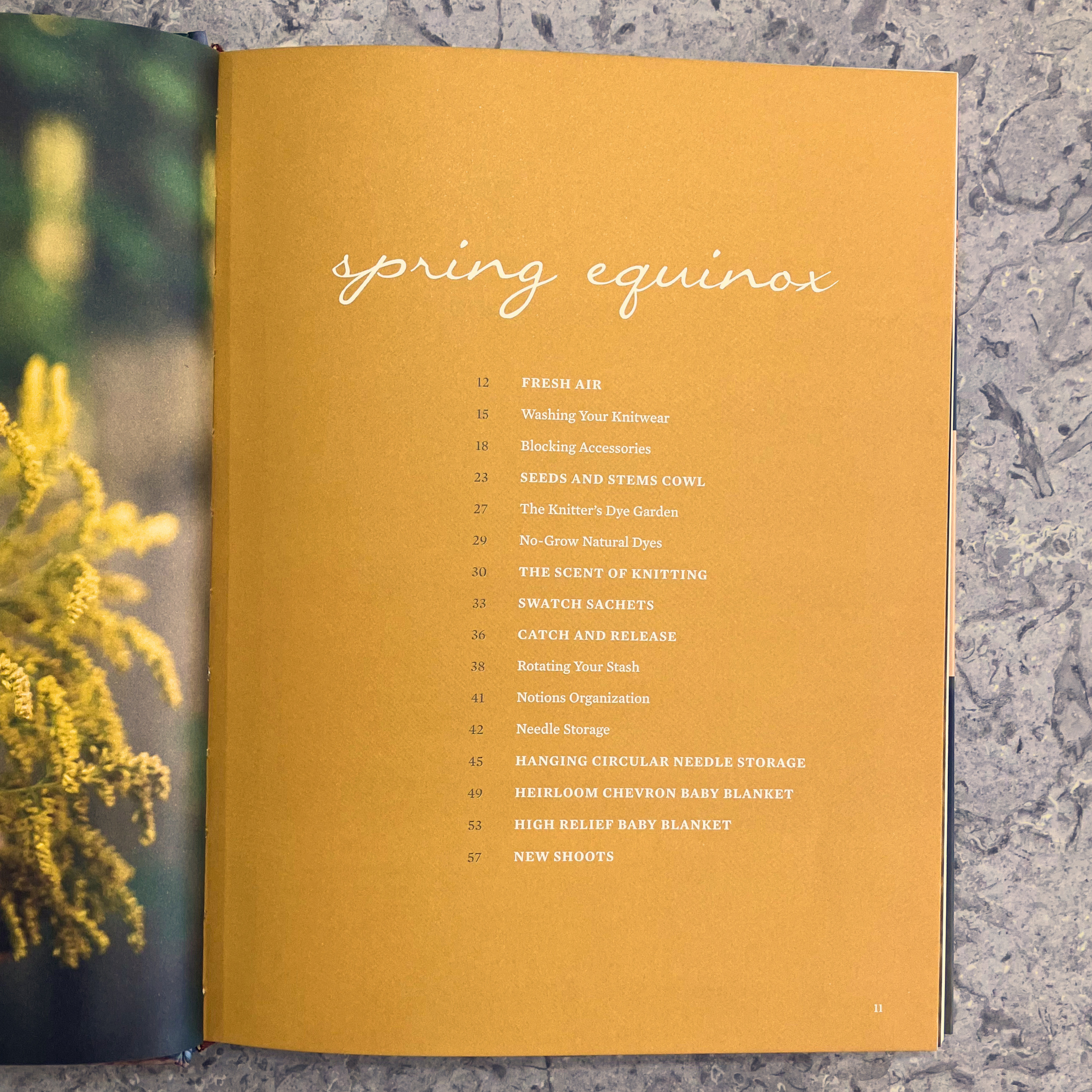 Seasonal Slow Knitting