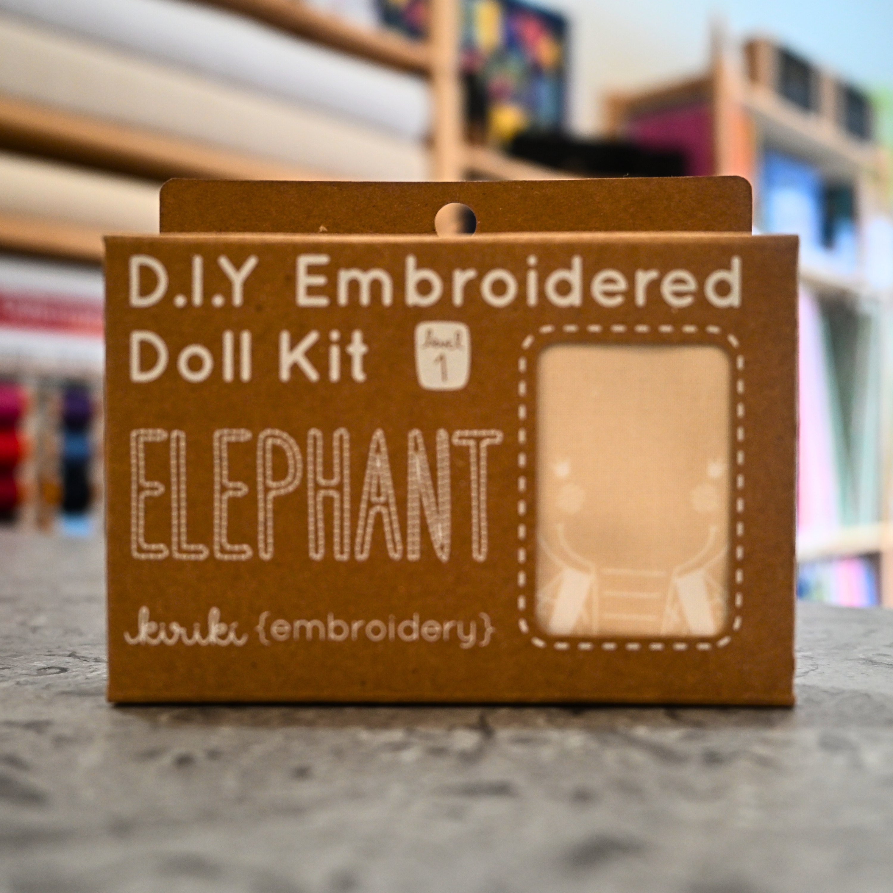 Elephant - Embroidery Kit