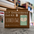 Horned Owl - Embroidery Kit
