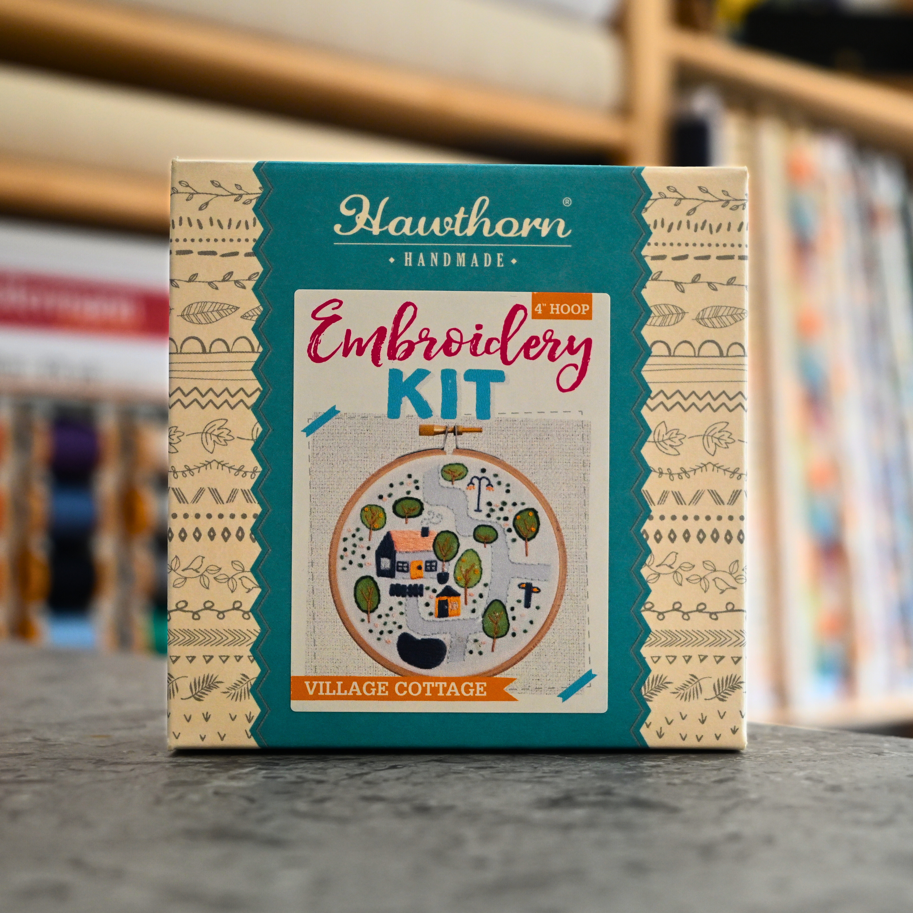 Village Cottage Embroidery Kit