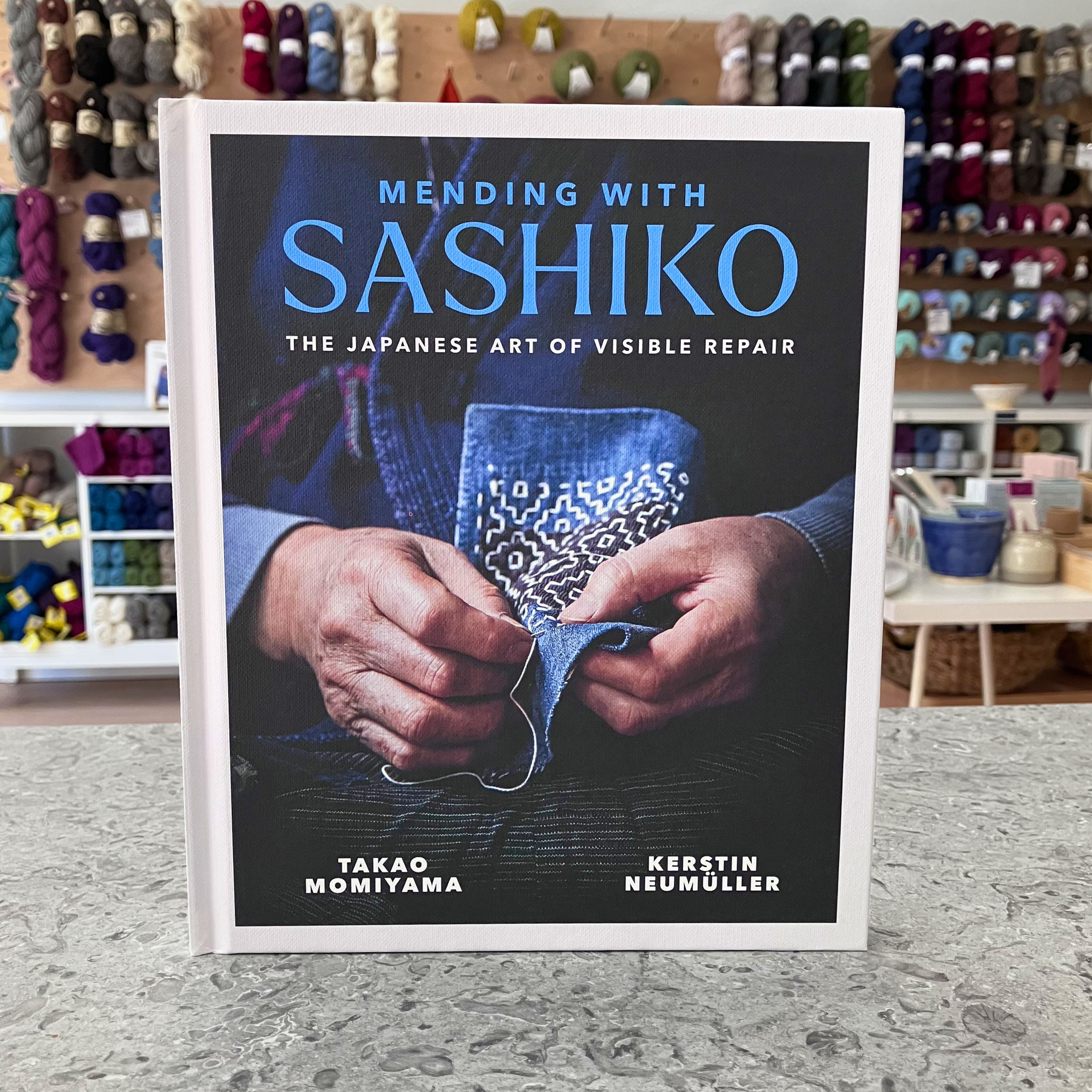 Mending with Sashiko