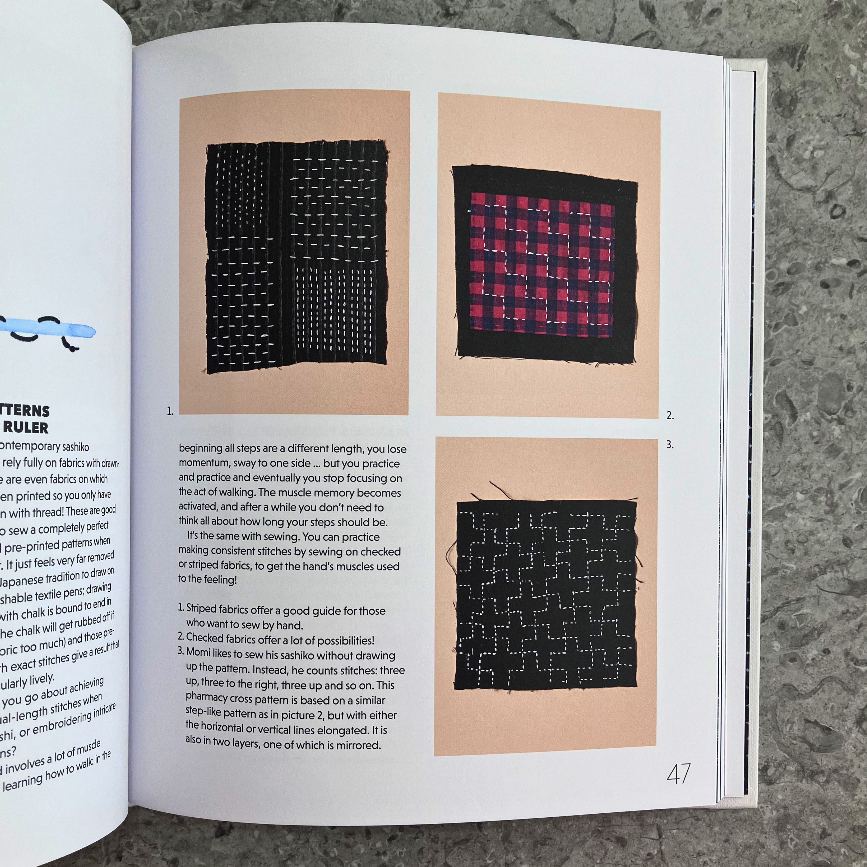 Mending with Sashiko