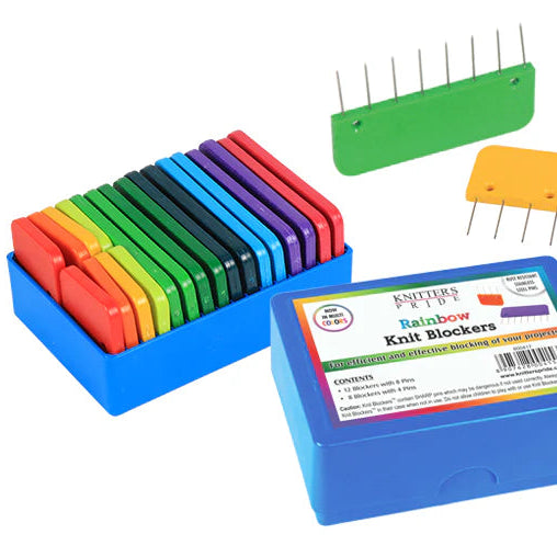 Rainbow Knit Blockers