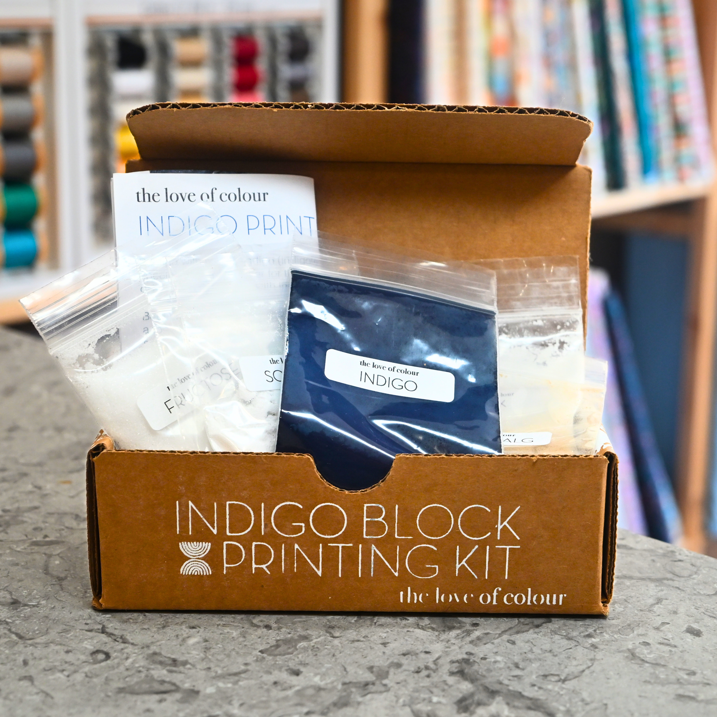 Indigo Blockprinting Kit