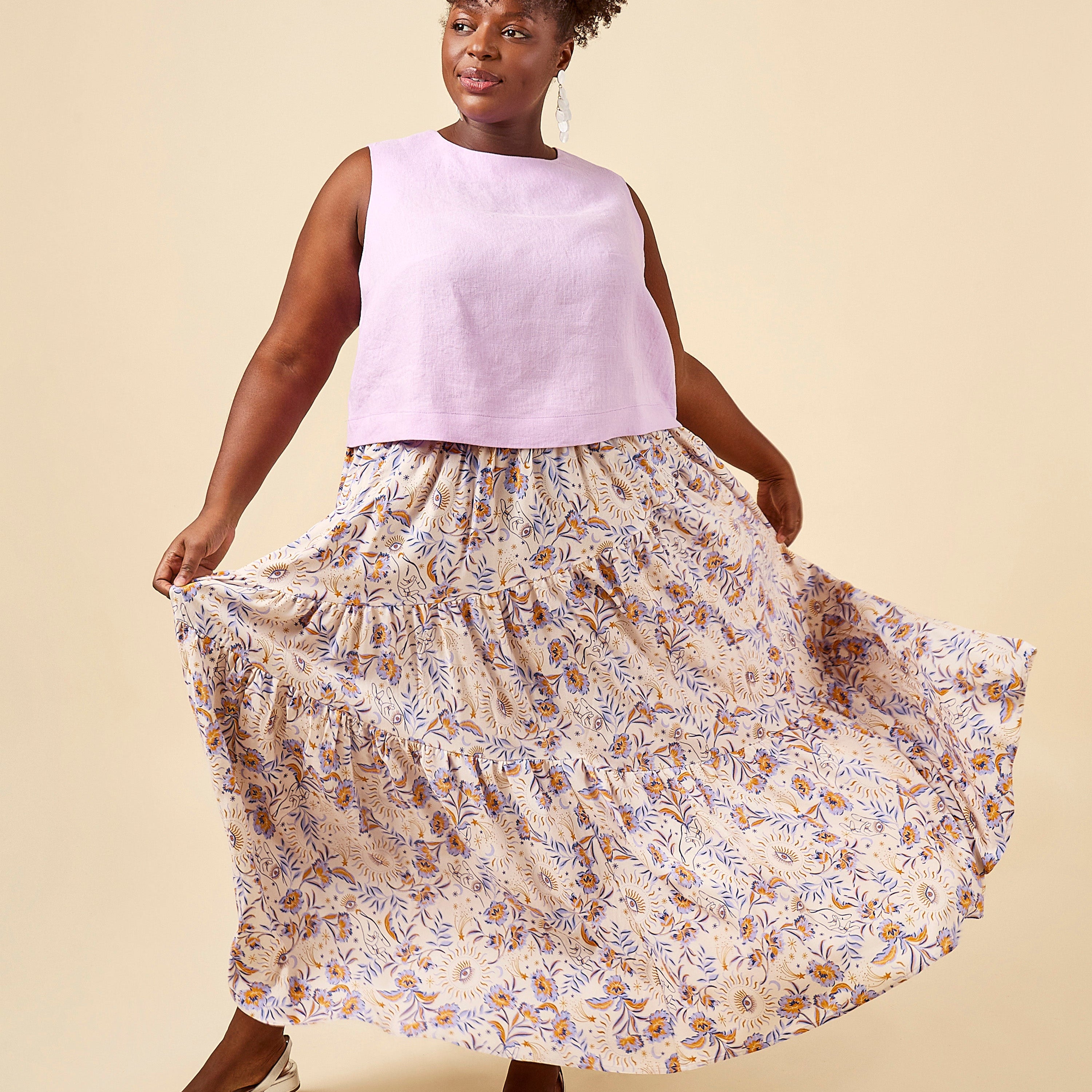 Azure Dress, Skirt & Top Sewing Pattern