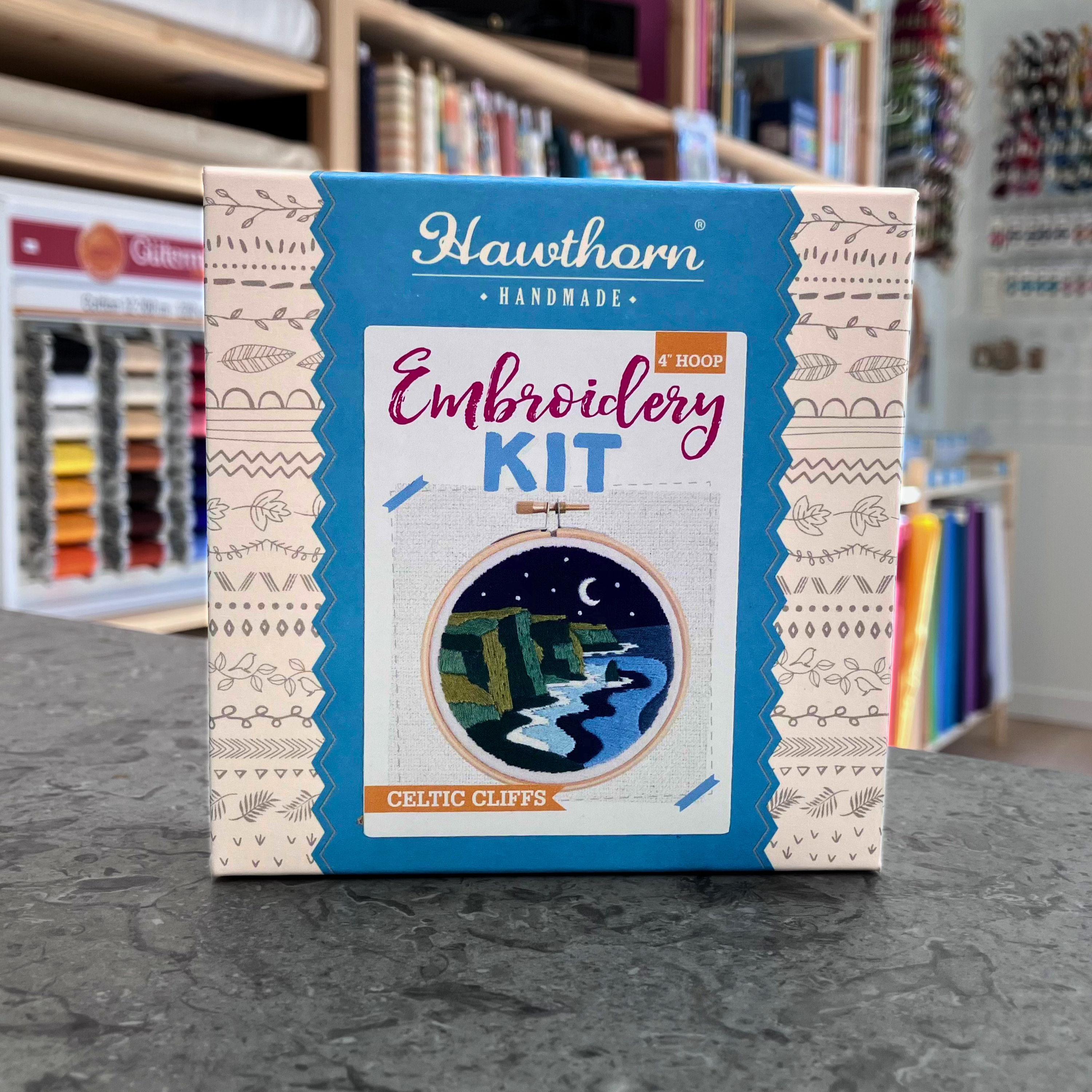 Celtic Cliffs Embroidery Kit