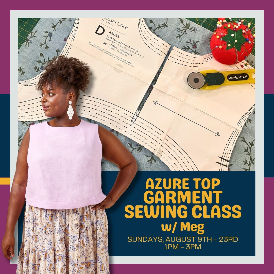 Azure Top — Garment Sewing Class w/ Meg
