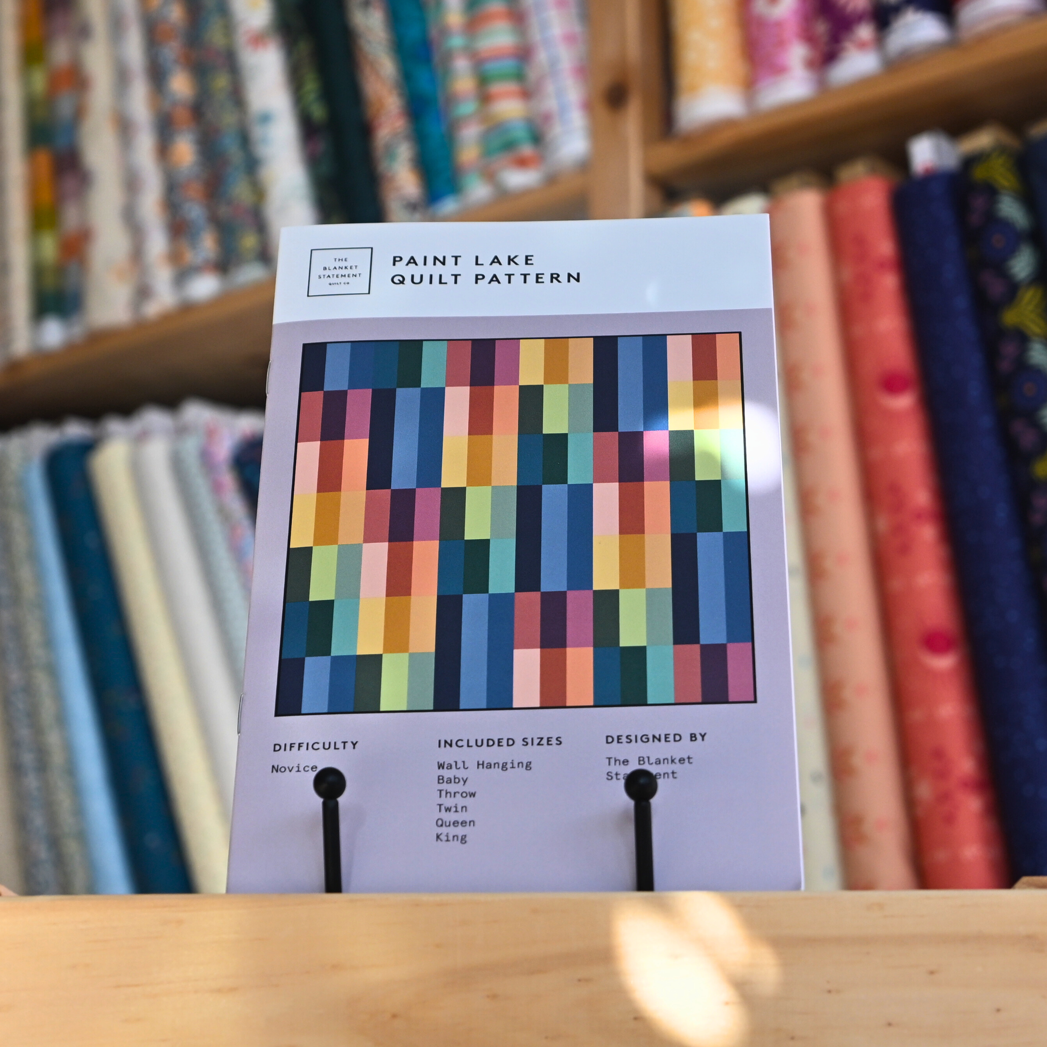 Paint Lake Paper Pattern