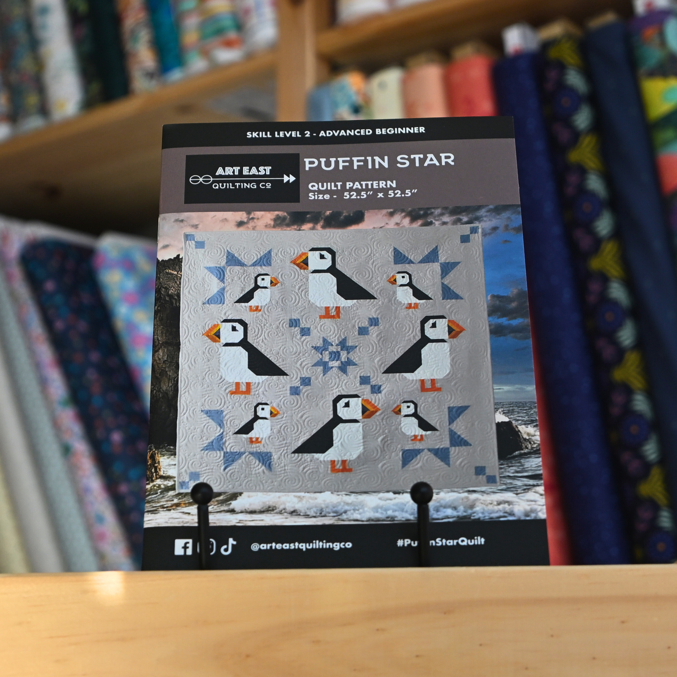 Puffin Star Paper Pattern