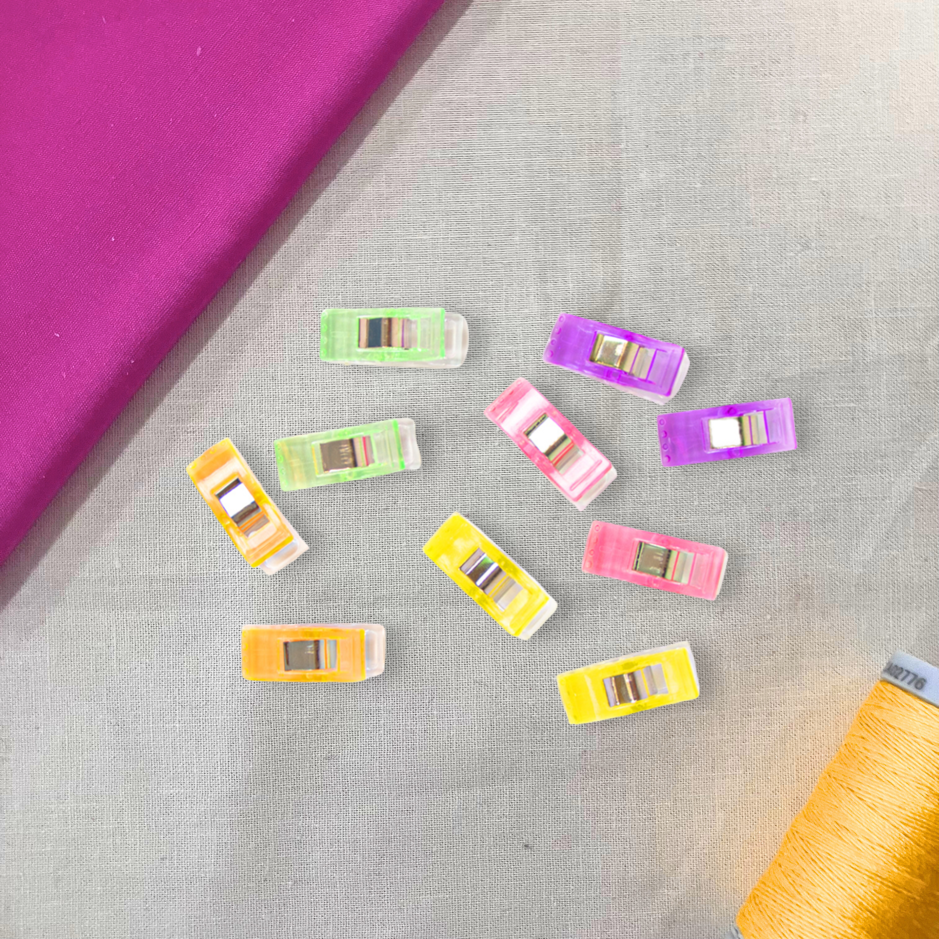 Rainbow Sewing Clips