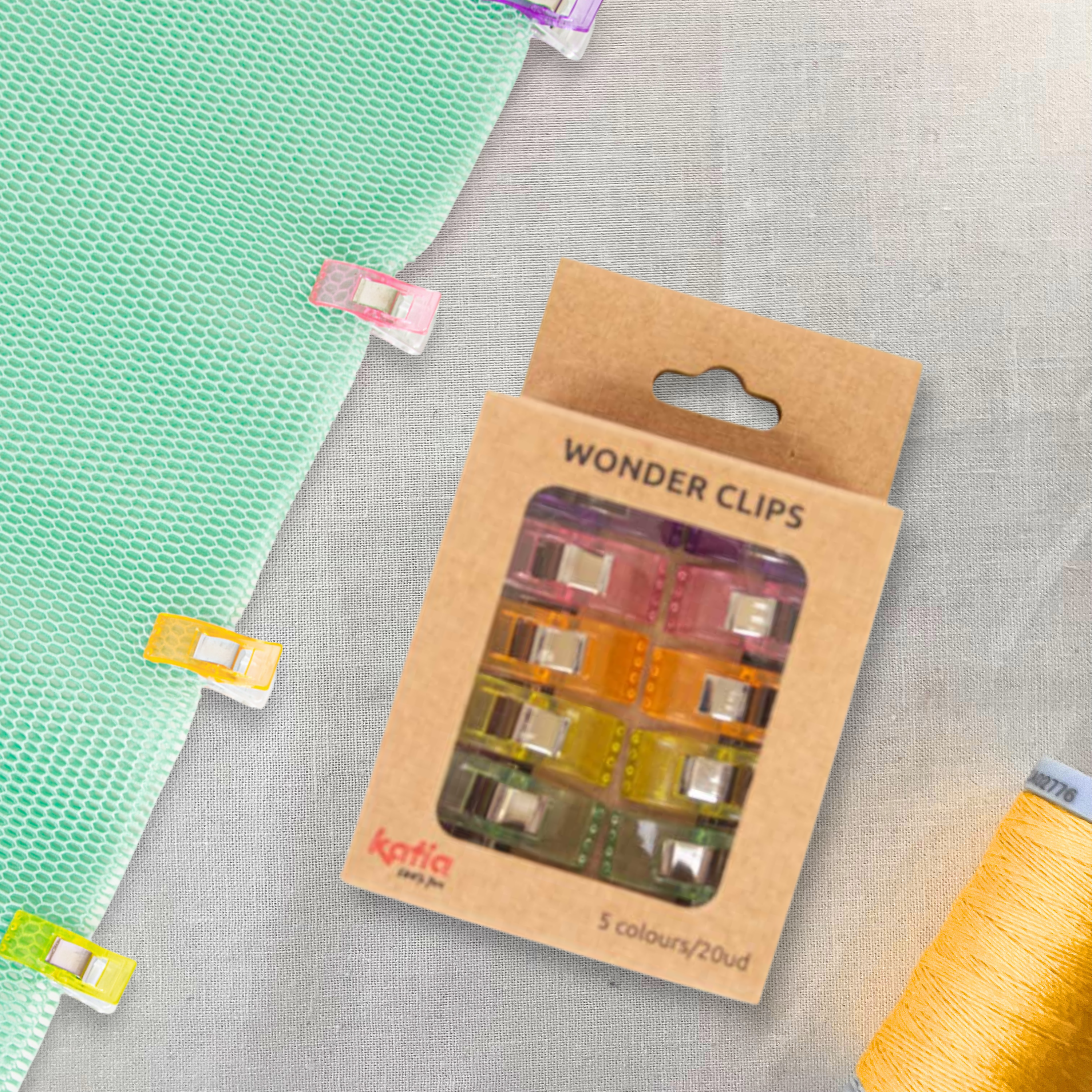 Rainbow Sewing Clips