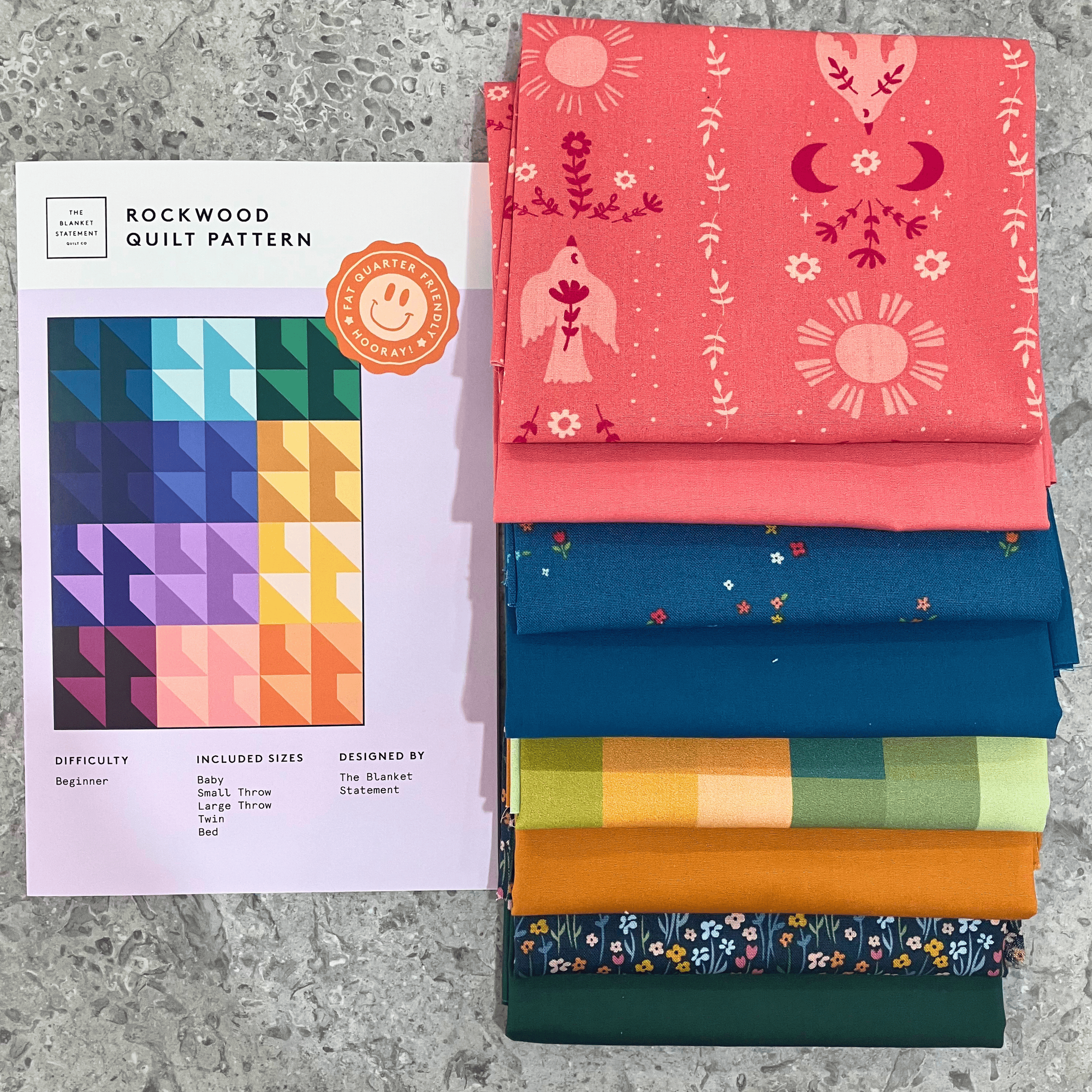 S&K Quilt Kit: Rockwood (Baby Size)