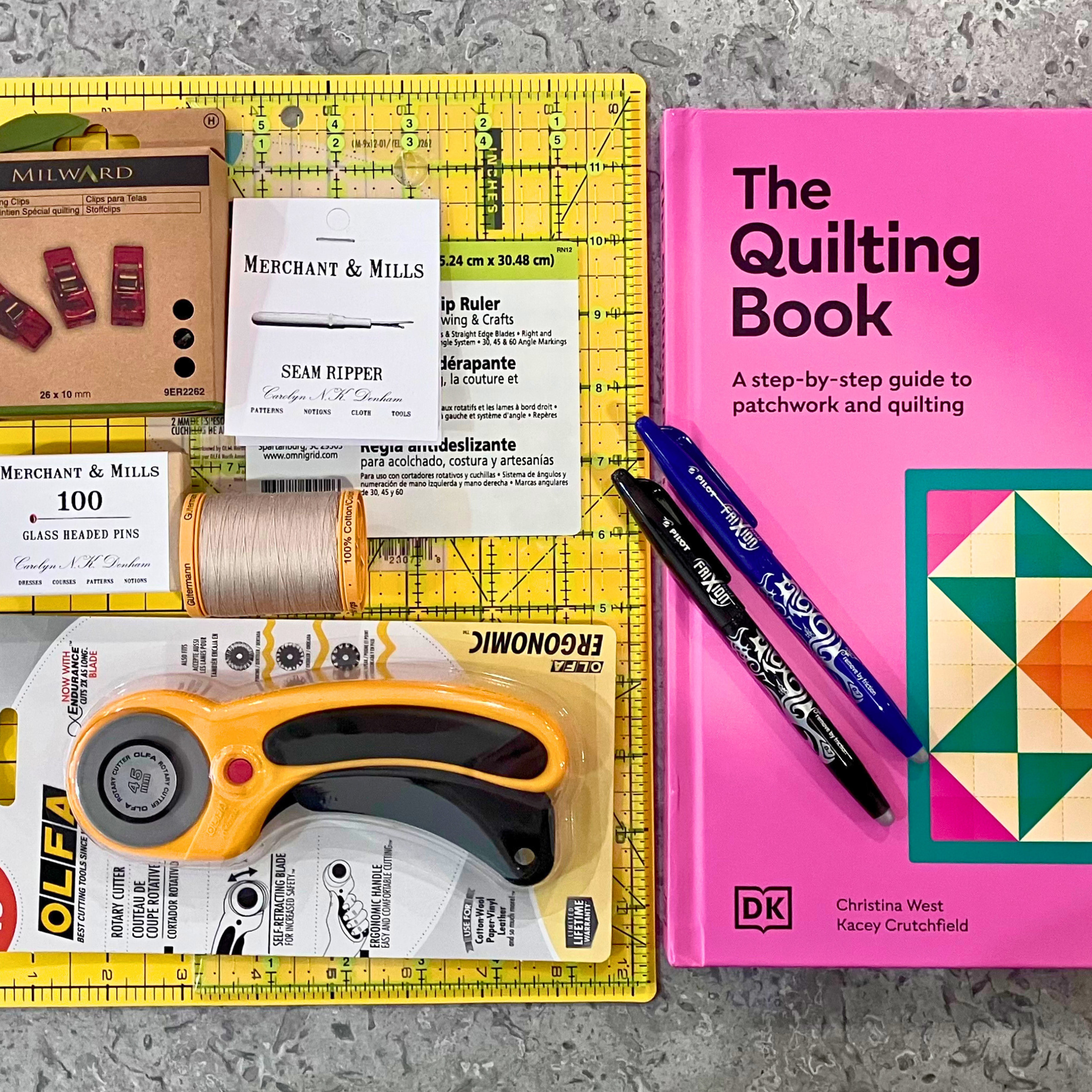 S&K Start Quilting Bundle + The Quilting Book