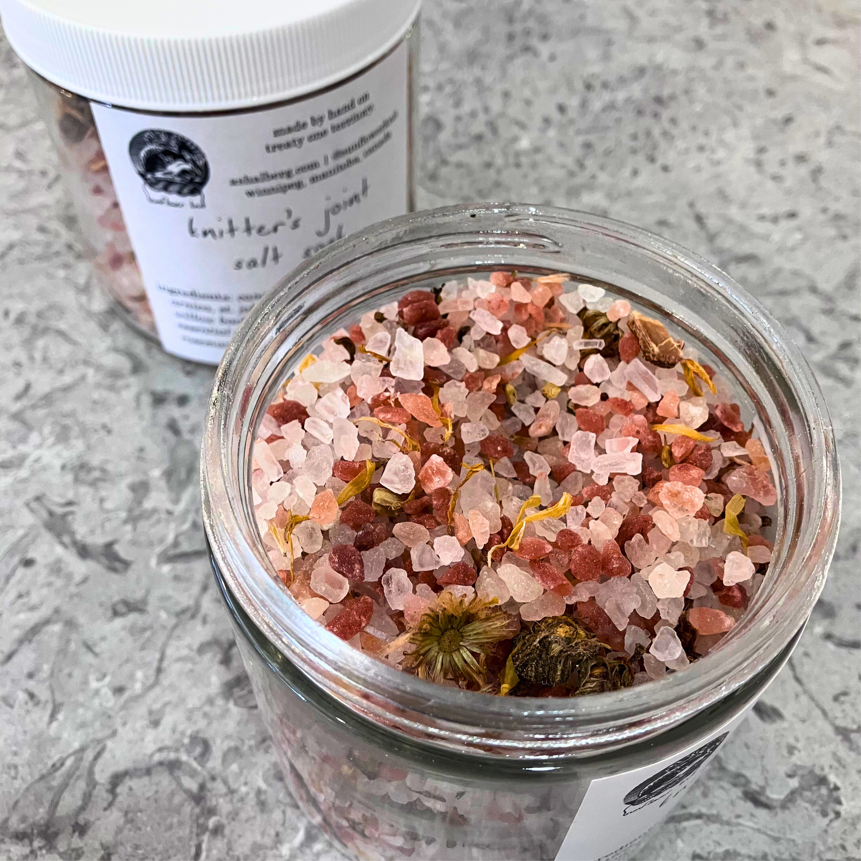 Knitter's Joint Salt Soak