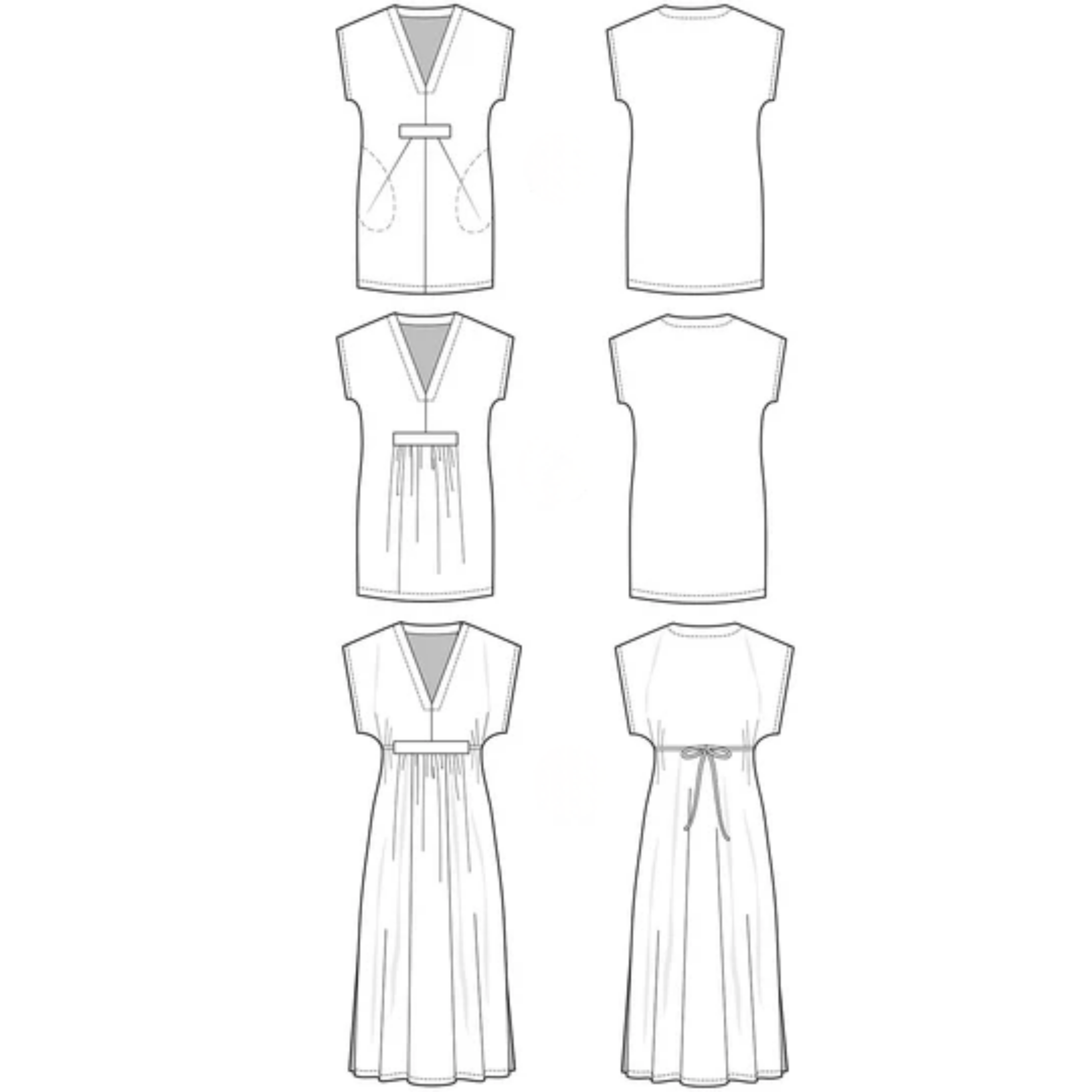 Charlie Caftan Sewing Pattern