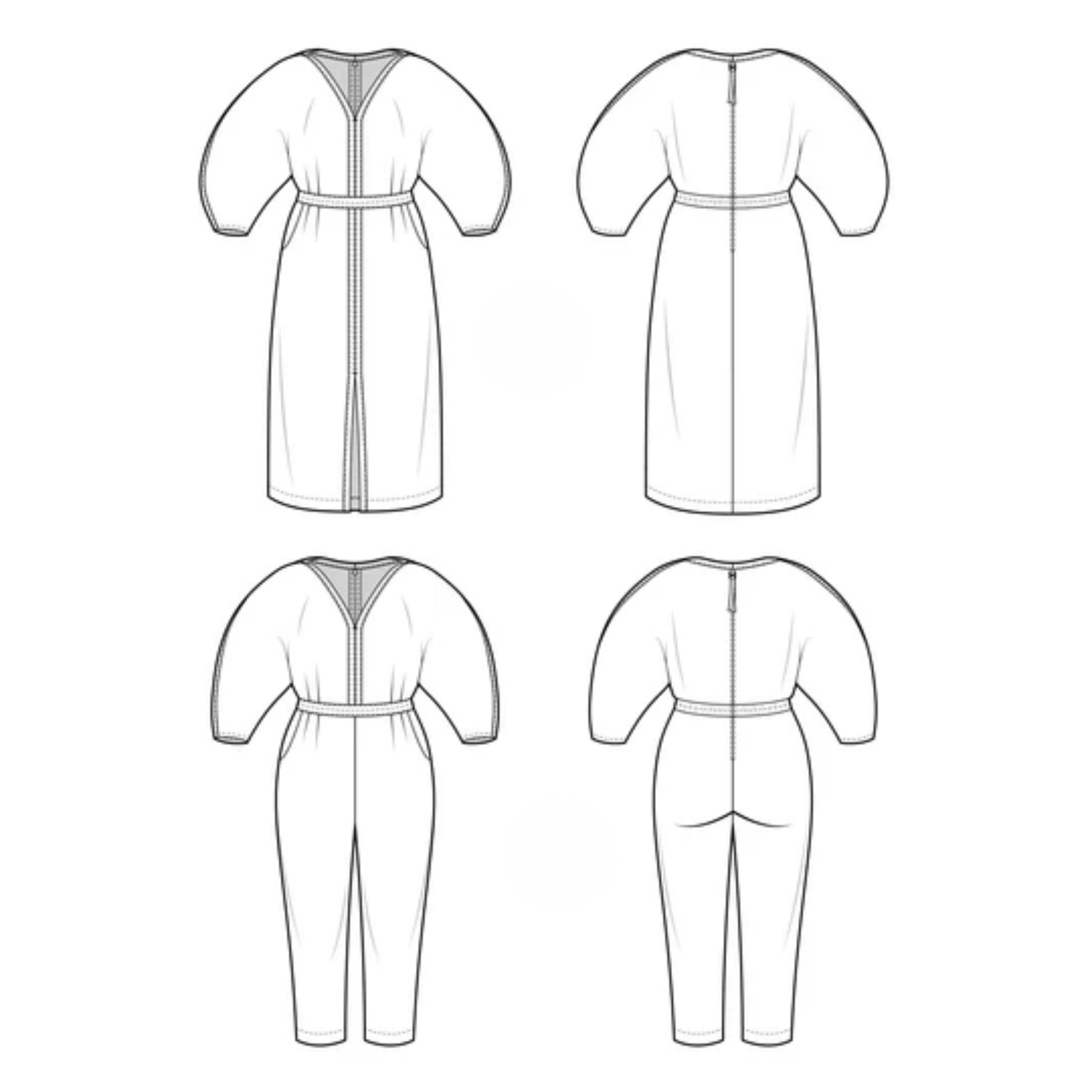 Jo Dress & Jumpsuit Sewing Pattern