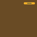 Solid cocoa (brown) quilting cotton — Andover Century Solids. 44/45in.