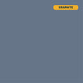 Solid graphite (dark blue-grey) quilting cotton — Andover Century Solids. 44/45in.