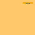 Solid mango (orange-yellow) quilting cotton — Andover Century Solids. 44/45in.
