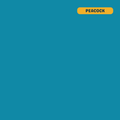 Solid peacock (vibrant teal) quilting cotton — Andover Century Solids. 44/45in.