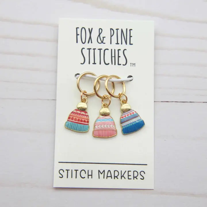 Fair Isle Hats Stitch Markers