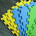 KnitPro blocking mats — set of 9 interlocking foam mats for blocking knitted and crocheted projects.