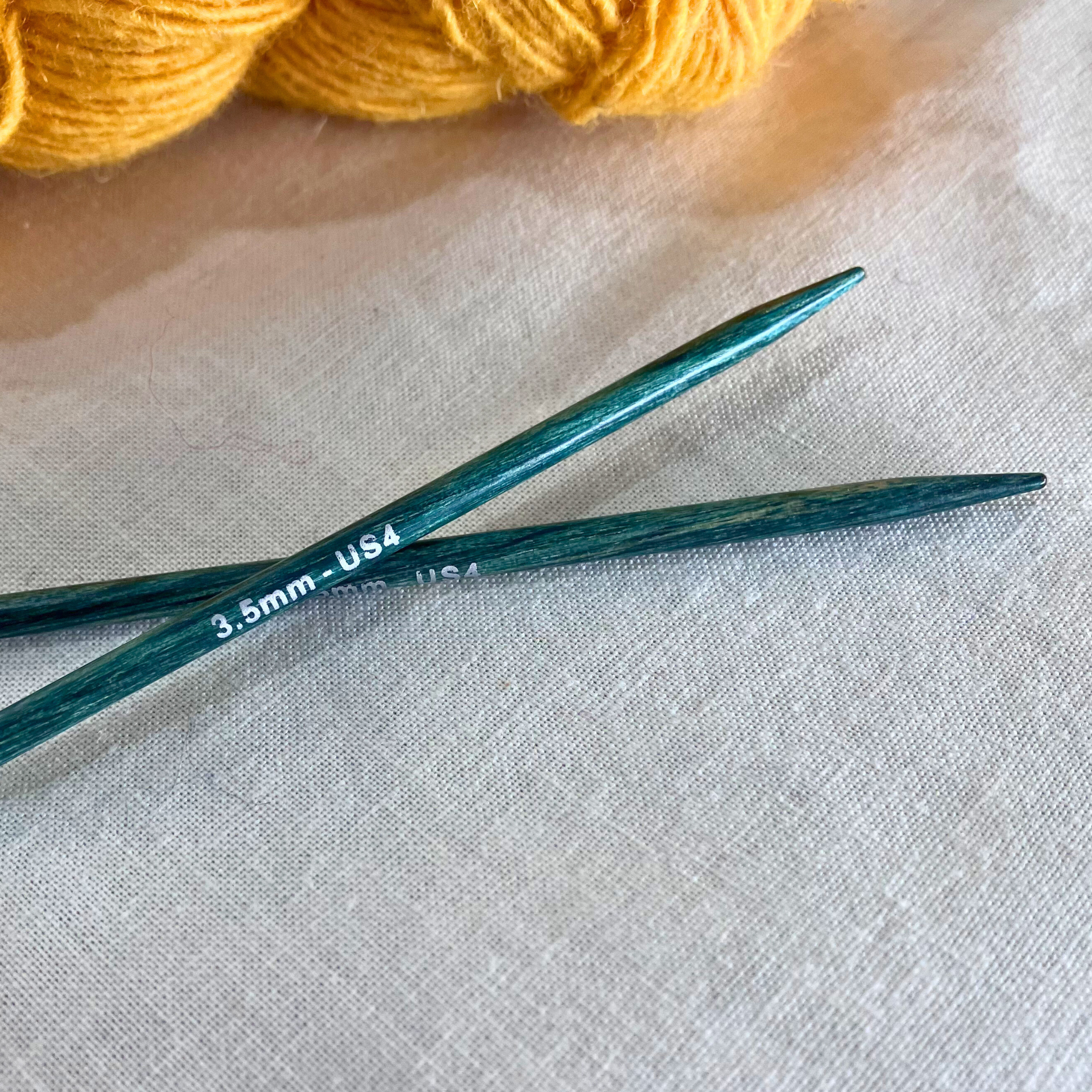 KnitPro Dreamz tips pair – colour-coded by size, vibrant colours for easy organization