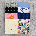 Art Gallery Fabrics Modernista — 8 fat quarter cotton quilting bundle. Bright florals and geometrics.