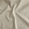Liberty Fabrics Lasenby cotton — tiny yellow blooms on beige. 44/45in width.