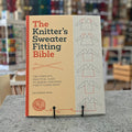 The Knitter's Sweater Fitting Bible — book cover, by  Kim McBrien Evans based in Toronto, Canada. Published by David & Charles.