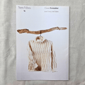 CIARA Sweater knitting pattern by Yarn Vibes — adult seamless sweater knitting pattern